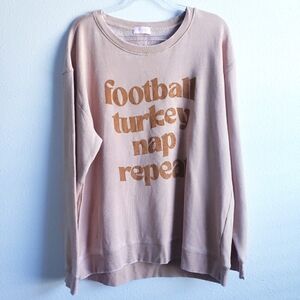 Pink Lily Honeycomb Ocean Drive Sweatshirt New With Tags